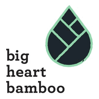 Big Heart Bamboo Logo Eat Local Noosa