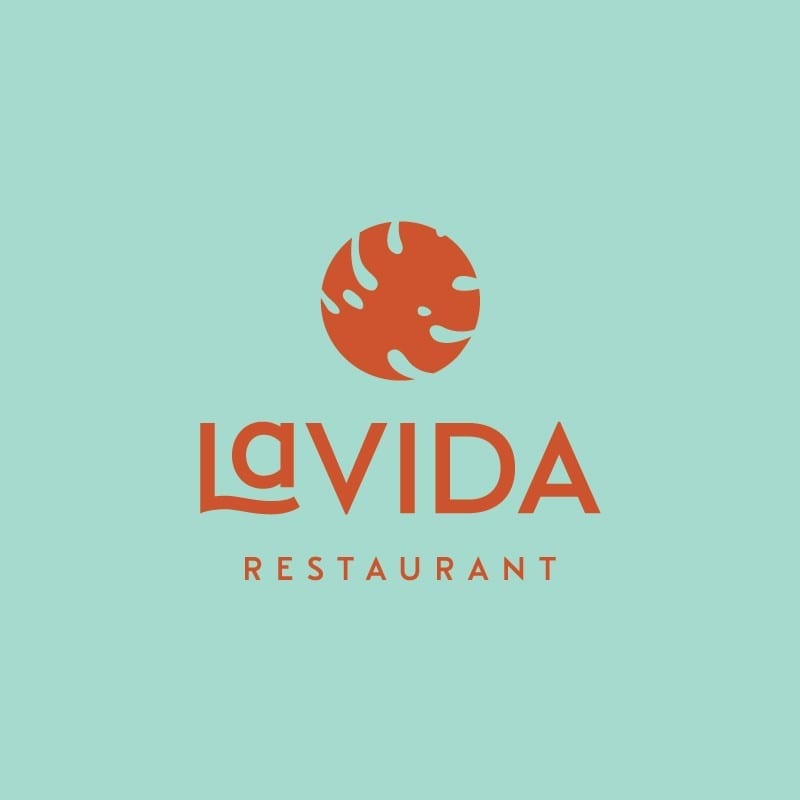 La Vida Restaurant Logo Eat Local Noosa 01