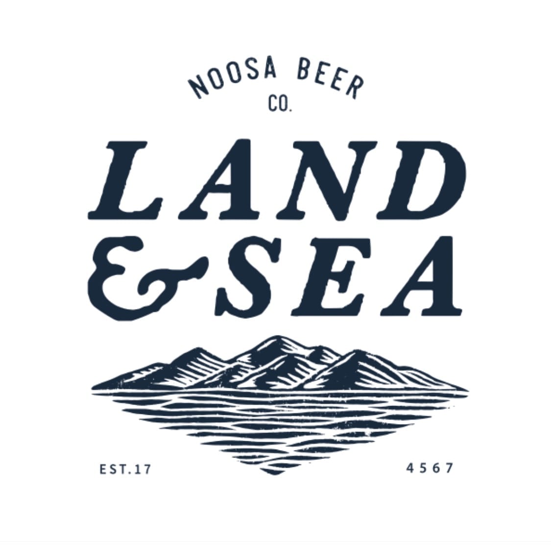 Land And Sea Logo Eat Local Noosa